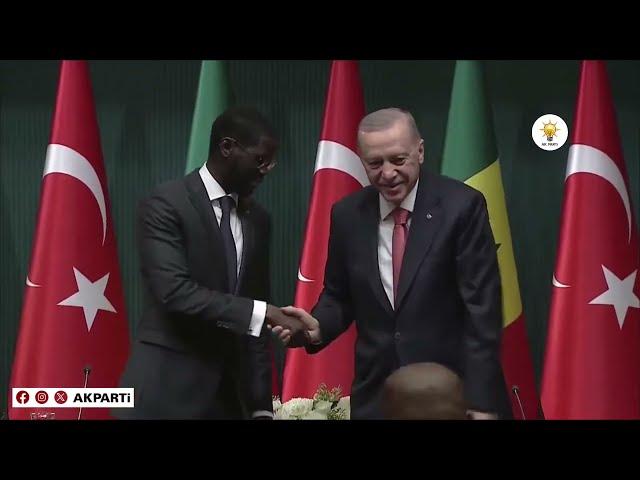 #CANLI Senegal Cumhurbaşkanı Bassirou Diomaye Diakhar Faye ile Anlaşmaların İmza Töreni