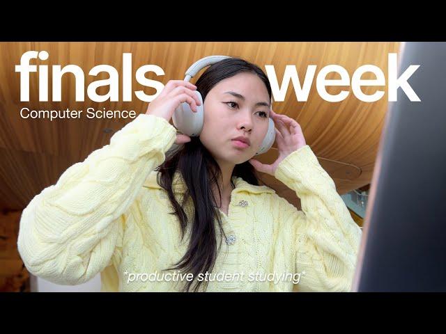 FINALS STUDY VLOG  50+ hours of lectures,  computer science @ UBC