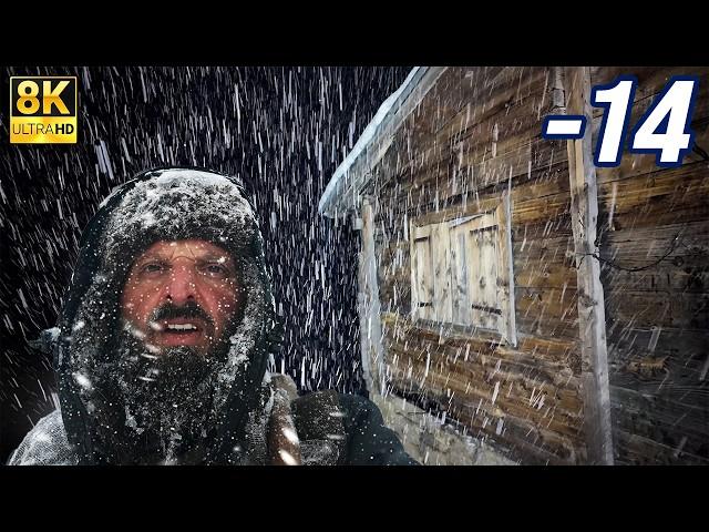 Surviving 6 Days in a Blizzard: Pushing Limits at -14°C | Mr Wild Nature 8K