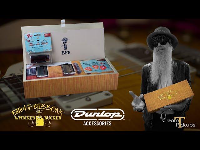 Billy F Gibbons (ZZTop) presents 'WhiskerBucker' Cream T Pickups - Trailer