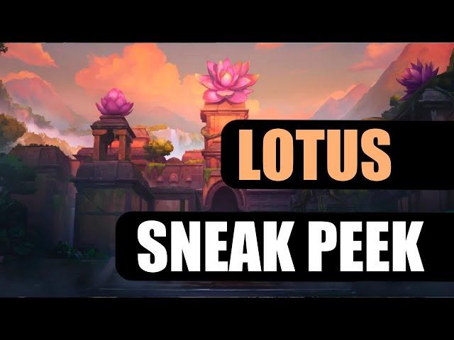 VALORANT Map LOTUS // SNEAK PEEK + MAP BREAKDOWN