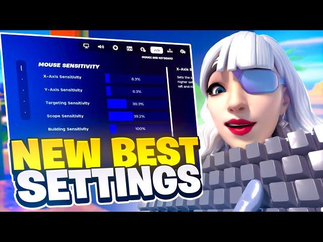 *NEW* BEST PC Keyboard & Mouse Settings, Sensitivity + Keybinds In Fortnite!