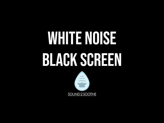 White Noise Black Screen | Sleep, Study, Focus | 10 Hours