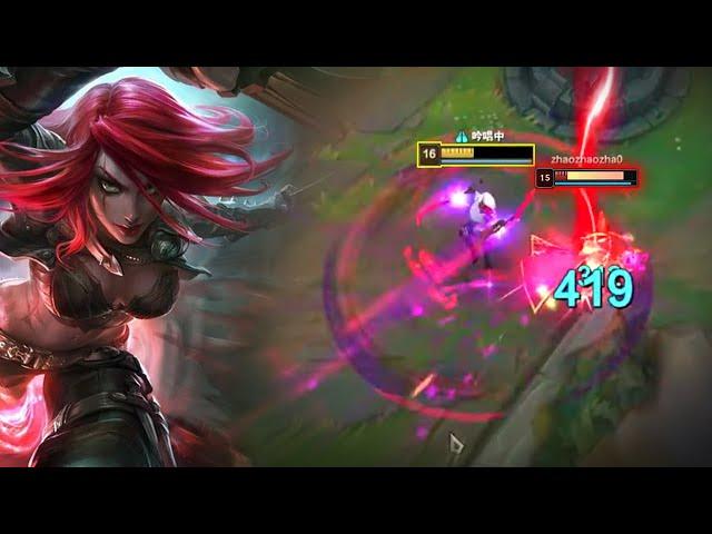 Rank 1 Katarina : His KATA is BREAKING KR Challenger - Engsub