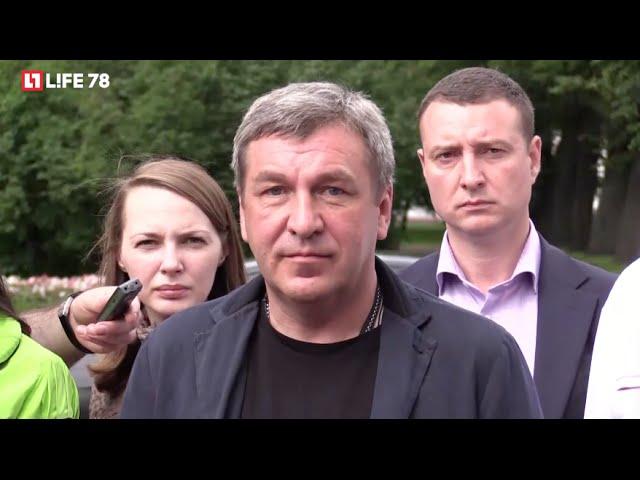 Вице-губернатор Петербурга Игорь Албин осмотрел строящиеся дороги с воздуха