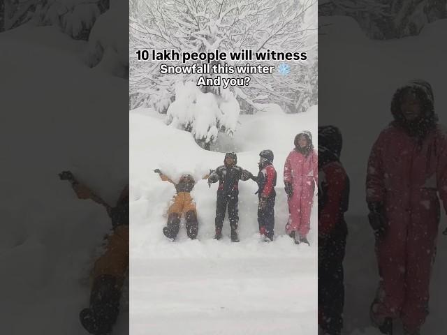 Manali winter ️ Time || मनाली हर साल सर्दियों में लाखों लोग बर्फबारी देखने आते हैं ।।