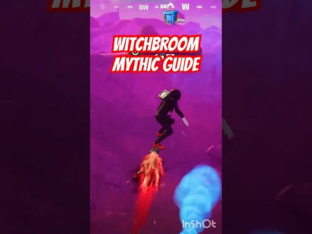 Fortnite New Witch Broom Mythic Location ! Fortnitemares 2024 Update - Fortnite Chapter 5 Season 4