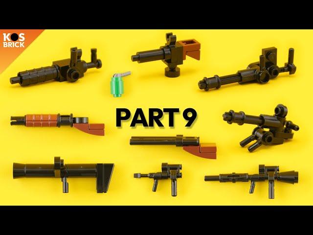 Lego Weapons and Guns - Part 9 (Tutorial)