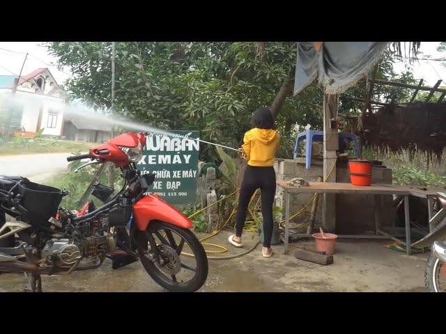 Restoration Old Honda Motorcycle