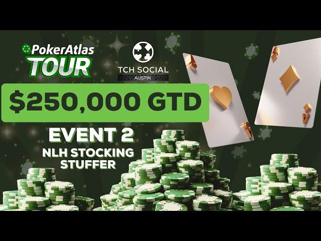 $250,000 NLH Stocking Stuffer Final Table!  42K to 1st!