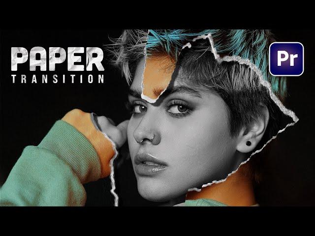 Create 5 Amazing PAPER TRANSITIONS - Premiere Pro Tutorial