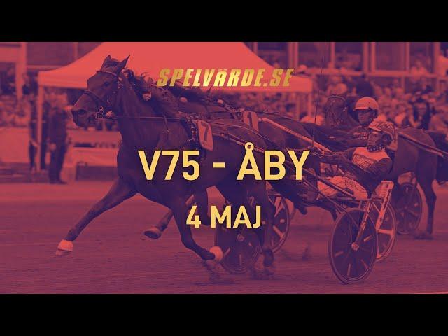 Uppsnack V75 Åby 4 maj