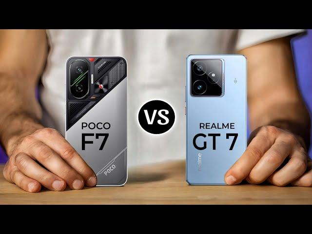 Poco F7 Vs Realme GT 7 || Full Specs Comparison
