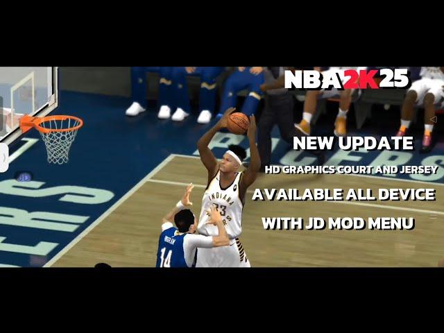 NEW UPDATE NBA 2K20-2K25 FREE APK MOD BY JMGAMER YT | UPDATED ROSTER | HD GRAPHICS COURT AND JERSEY