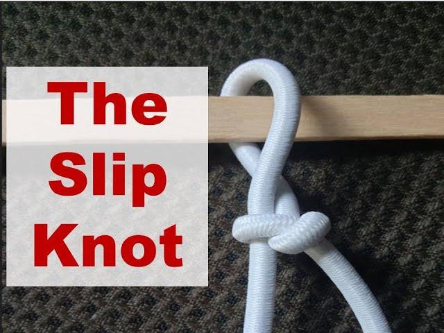 How to make a slip knot to restring dolls.