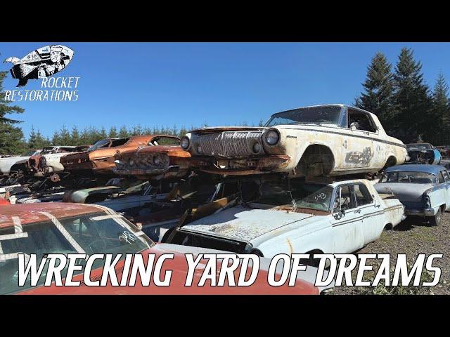 Visit The Amazing Wildcat Auto Wrecking With Me! The Best Mopar Only Yard On The West Coast!