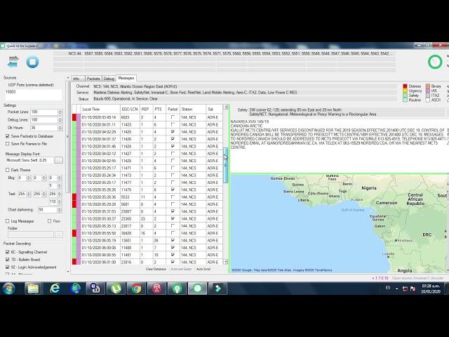 Decoding Inmarsat with Scytale-C