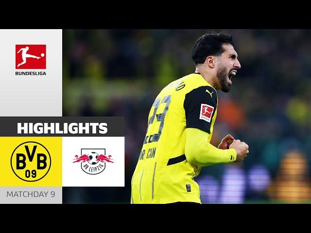 BVB is BACK! | Borussia Dortmund - RB Leipzig 2-1 | Highlights | Matchday 9 – Bundesliga 2024/25