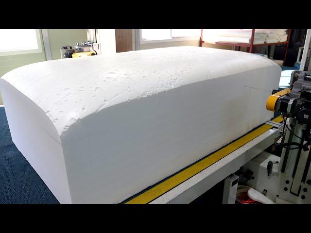 A Korean Bed Factory That Makes Mattresses Like Soft Cakes