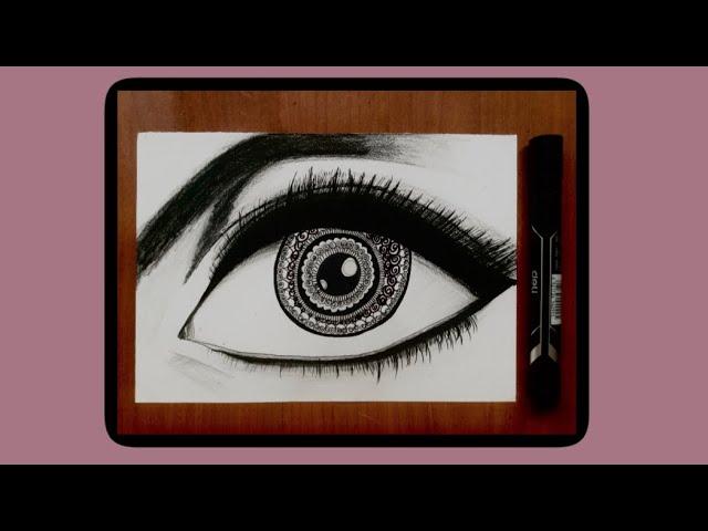 Mandala Eyes | easy for beginners | step-by-step | Arts n Lines #art21#Arts n Lines