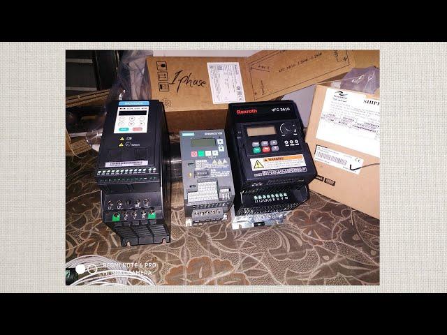 SPEED SYNCHRONIZATION OF VFD, AC DRIVES   (BOSCH REXROTH VFC3610, INOVANCE MD200, SIEMENS V20)