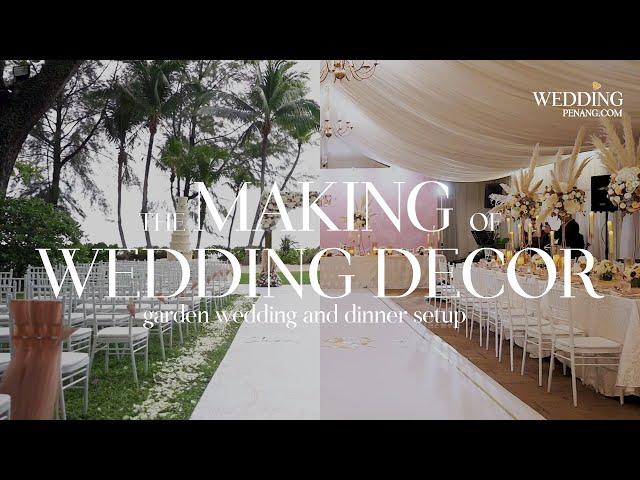 Timelapse of Contemporary Wedding Decor | OCCA Weddings