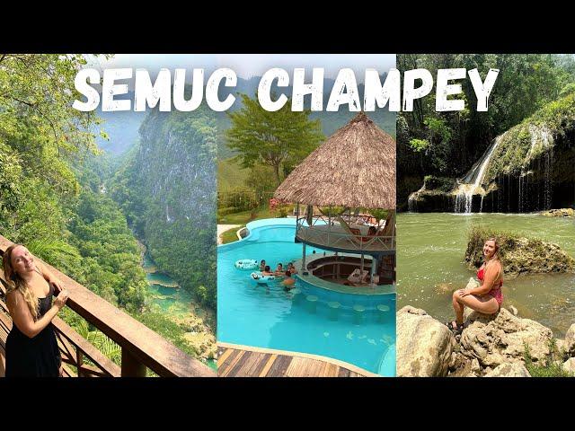 Guatemala's Natural Wonder & Best Hostel at Semuc Champey | Central America Vlog 18