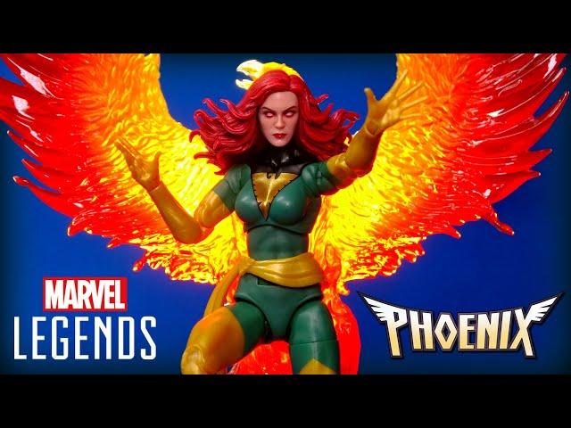 Marvel Legends Jean Grey Phoenix Force X-Men Hasbro Action Figure Review