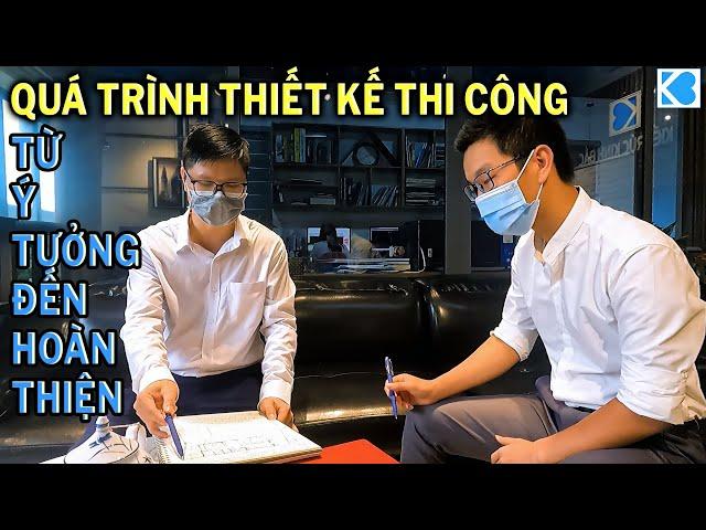 Quá trình thiết kế - thi công| Ngôi biệt thự mini đẹp tại Xuân Mai