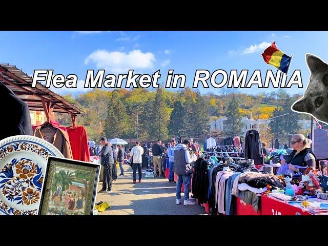 Daily Life in Romania after Moving from UK, Flea Market & Kaufland Haul, Silent Vlog ASMR