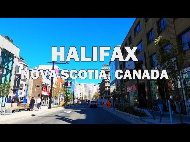 Halifax, Nova Scotia, Canada - Driving Tour 4K