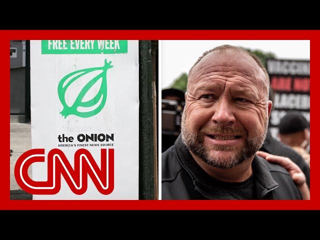 Hear Alex Jones’ response to Infowars being acquired by The Onion