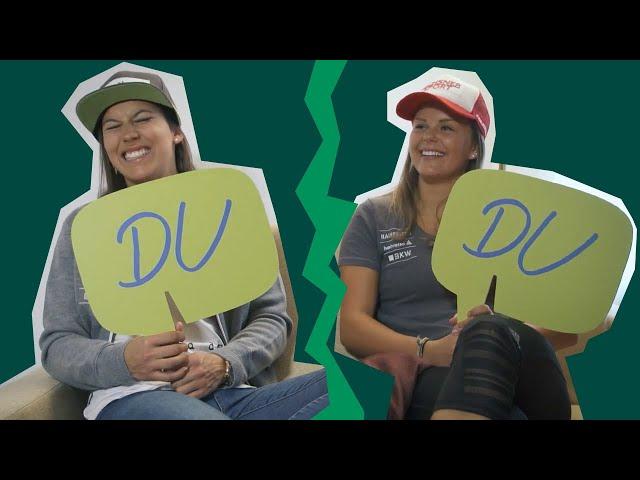 DU oder ICH? Wendy Holdener & Charlotte Chable | Swiss-Ski | BKW