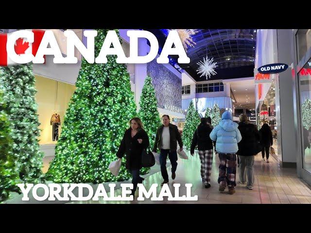 Yorkdale Mall | Toronto Christmas Luxury Shopping/Walking Tour