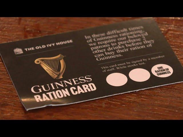 Black day? Guinness runs dry in UK pubs amid soaring popularity | AFP