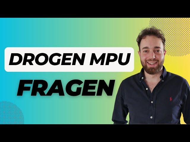 Drogen MPU Fragen