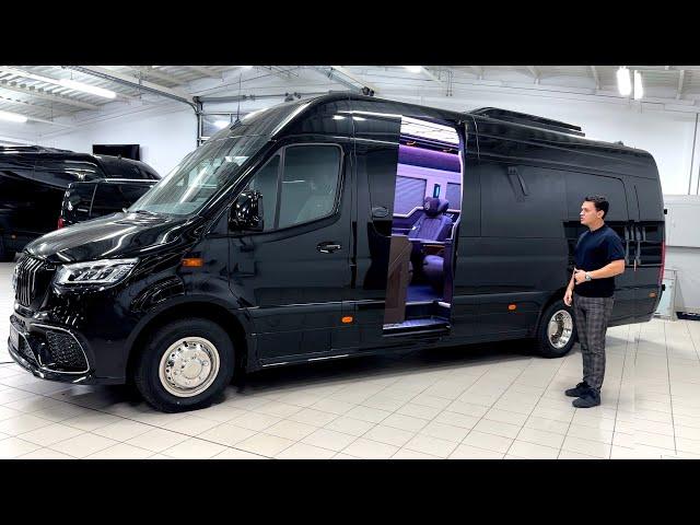 2024 Mercedes Sprinter VIP Luxury PRINCE VAN - Full Review Interior Exterior