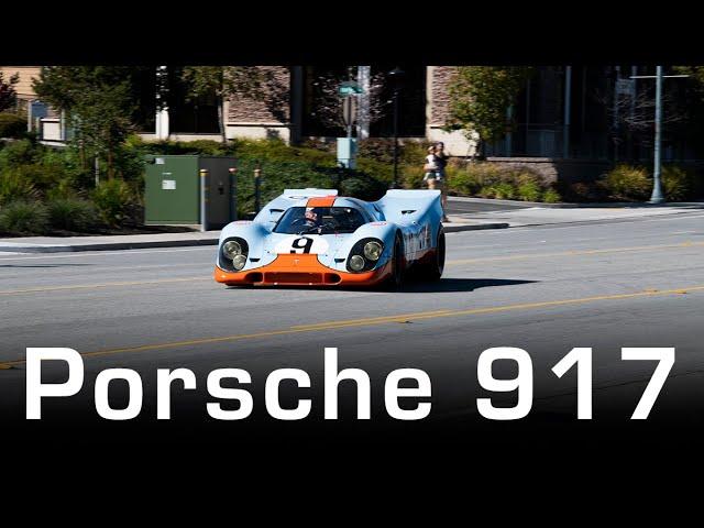 Bruce Canepa Street Driving the 1969 Porsche 917.