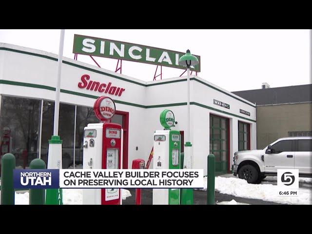 Cache Valley builder restoring 1950s gas station