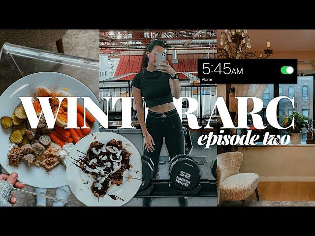 WINTER ARC EP. 2 | My pre & post gym routine, leg day workout & healthy recipes