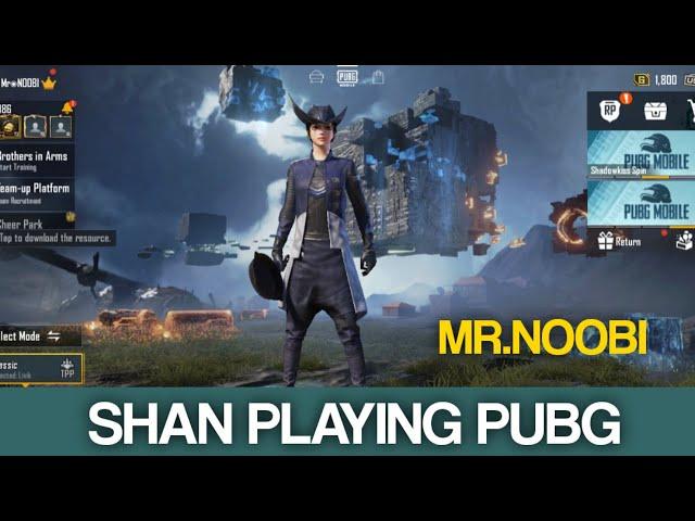 MR.NOOBI PUBG Game play Tamil , SHAN playing PUBG