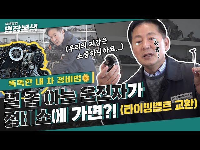 ￦똑똑한 내 차 정비법￦ 뭘 좀 아는 운전자가 정비소에 가면?! (타이밍벨트 &체인 교환 팁)