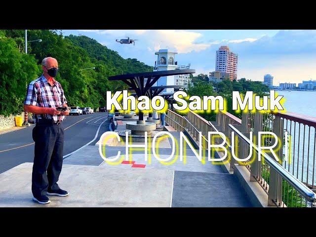 Chonburi province Highlights | Bangsaen beach near Bangkok Thailand in 4K