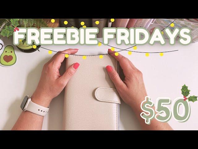  FREEBIE FRIDAY $50!! | December Week 3 | Single Income