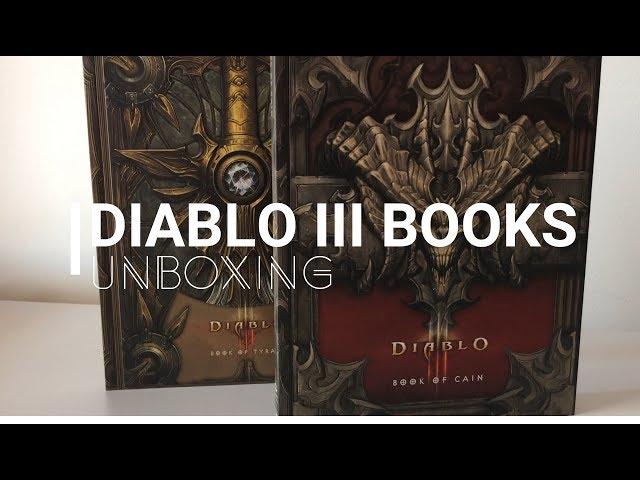 Unboxing Diablo III Book of Cain & Book of Tyrael