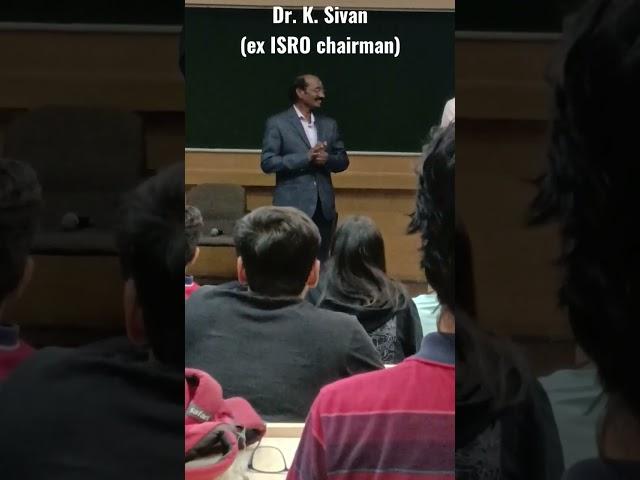 IIT Bombay welcomes Dr. K. Sivan (ex ISRO Chairman) #iitbombay #isro #trending #iit #chandrayaan3