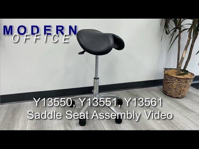 Saddle Seat Stool Assembly Video - Y13550, Y13551, Y13561