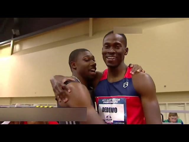 300m world record (indoor) - Noah Lyles 300m - 2017