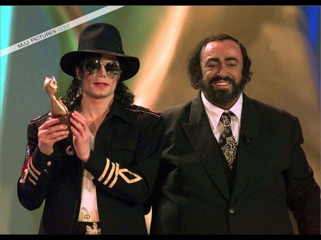 Michael Jackson & Luciano Pavarotti | Telegatti Italian Festival 6th May 1997 [New HD Master Source]