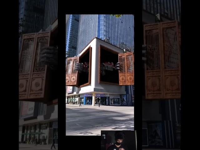 Future of advertising 3D Billboards #china #shorts